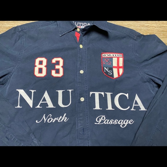 Vintage Nautica Denim Shirt - Picture 5 of 7